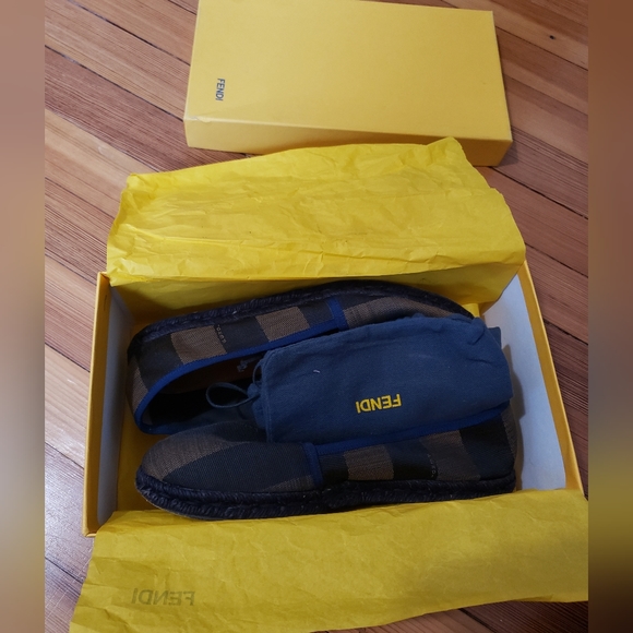 Fendi Striped Espadrilles - Picture 7 of 10